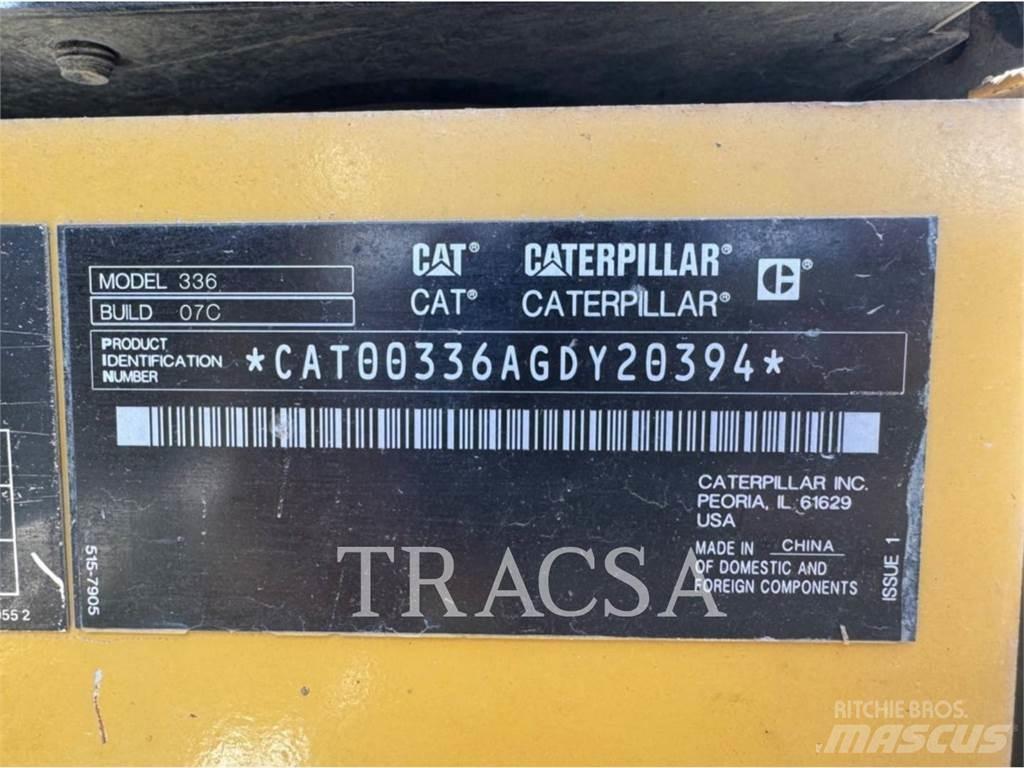 CAT 336 Telakaivukoneet
