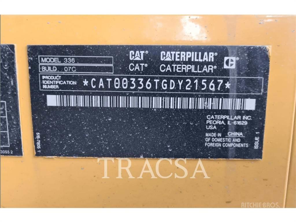 CAT 336 Telakaivukoneet