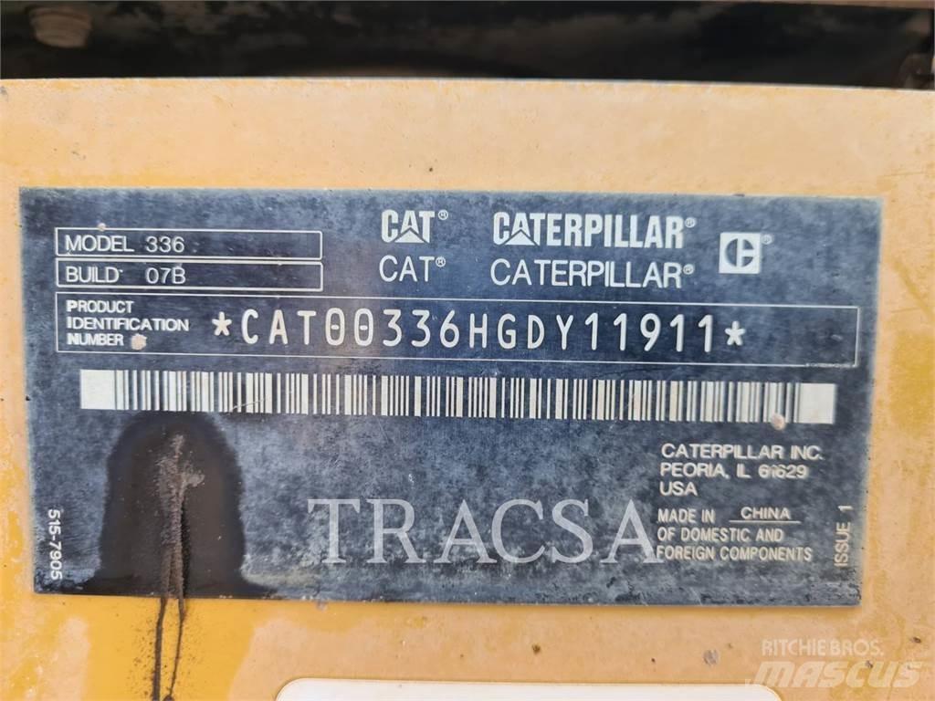 CAT 336 Telakaivukoneet