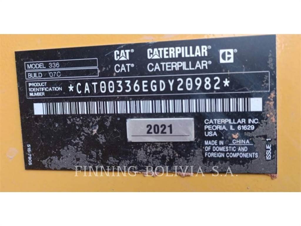 CAT 336-07 Telakaivukoneet