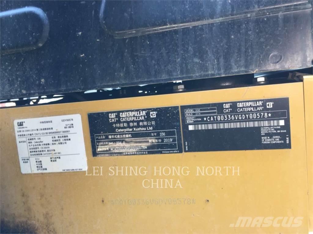 CAT 336-07 Telakaivukoneet