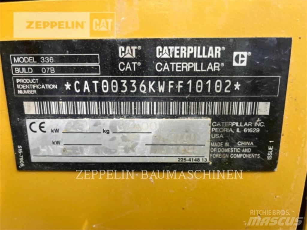 CAT 336-07B Telakaivukoneet