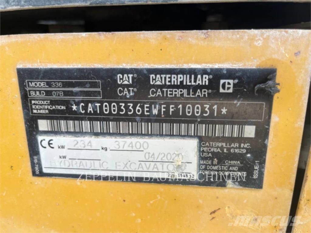CAT 336-07B Telakaivukoneet