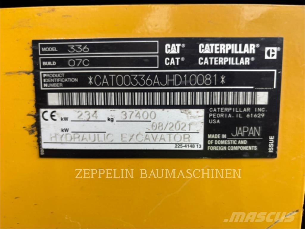 CAT 336-07C Telakaivukoneet