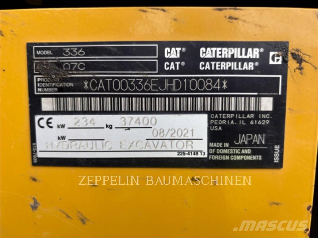 CAT 336-07C Telakaivukoneet
