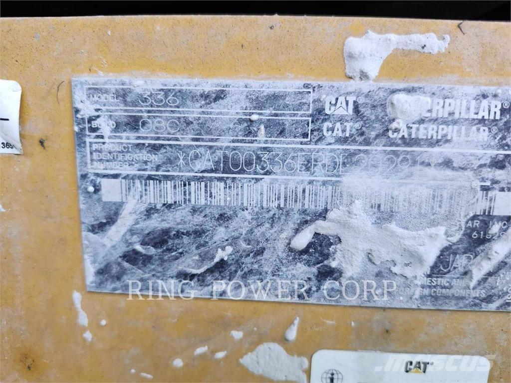 CAT 336-08 Telakaivukoneet