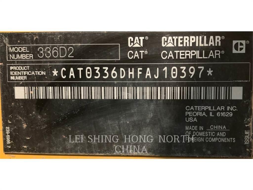 CAT 336D2 Telakaivukoneet
