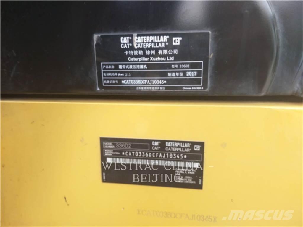 CAT 336D2 Telakaivukoneet