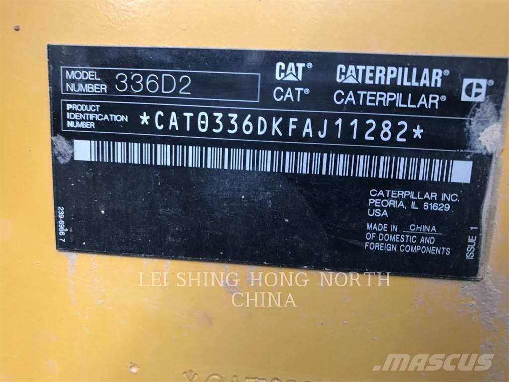 CAT 336D2 Telakaivukoneet