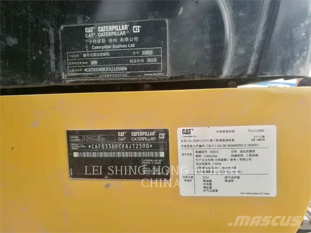 CAT 336D2 Telakaivukoneet