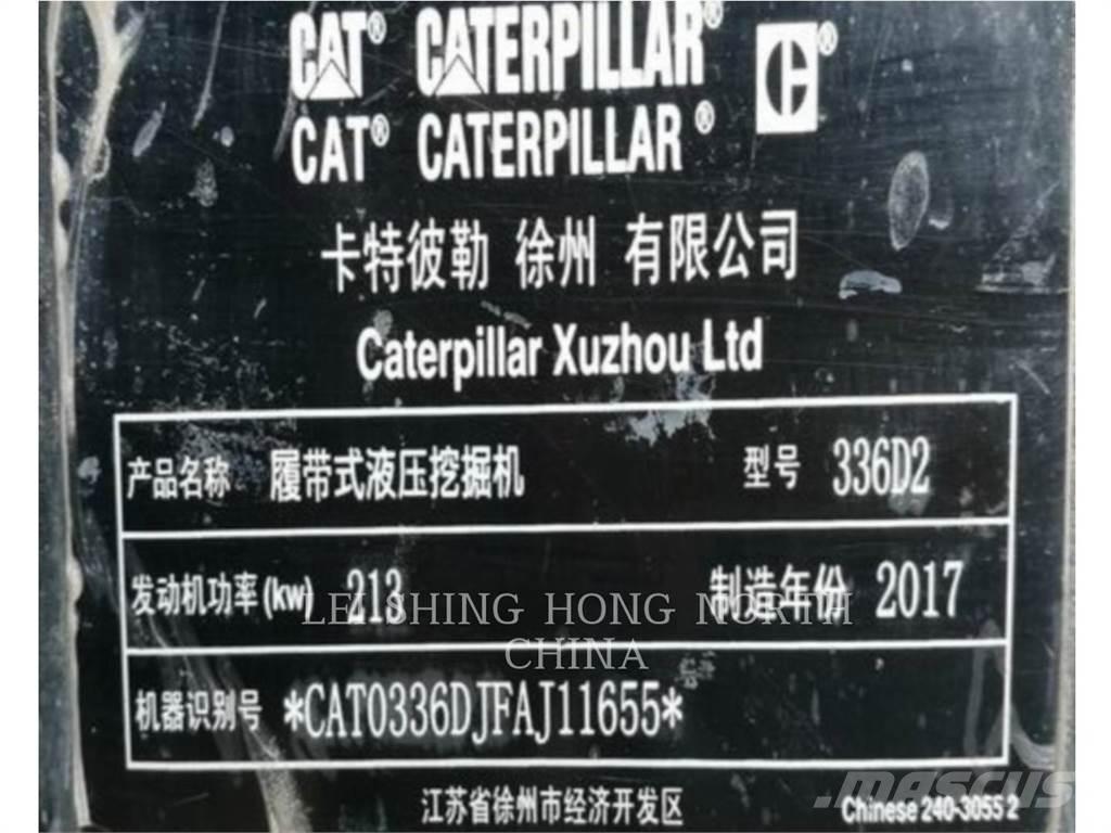 CAT 336D2 Telakaivukoneet