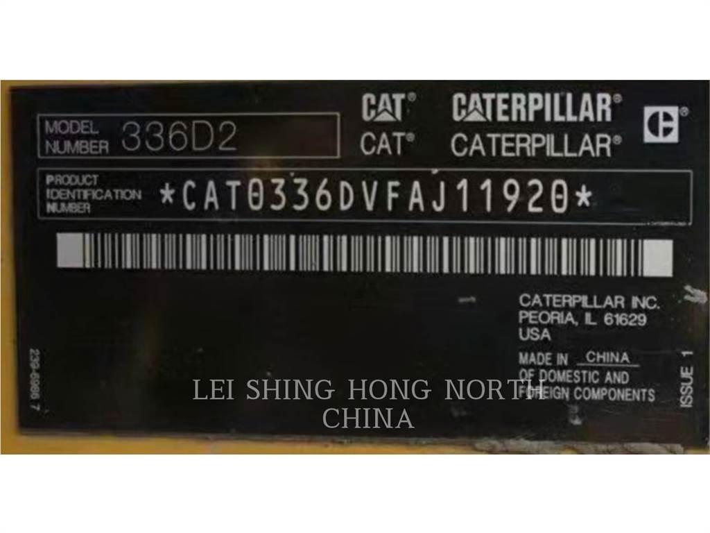 CAT 336D2 Telakaivukoneet