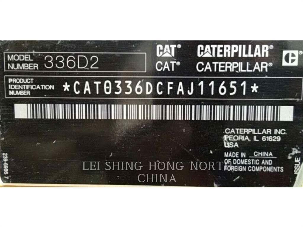 CAT 336D2 Telakaivukoneet