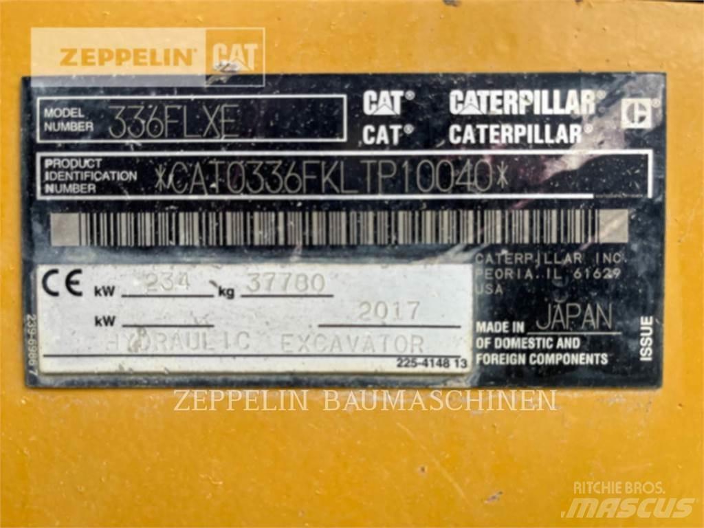 CAT 336FLNXE Telakaivukoneet