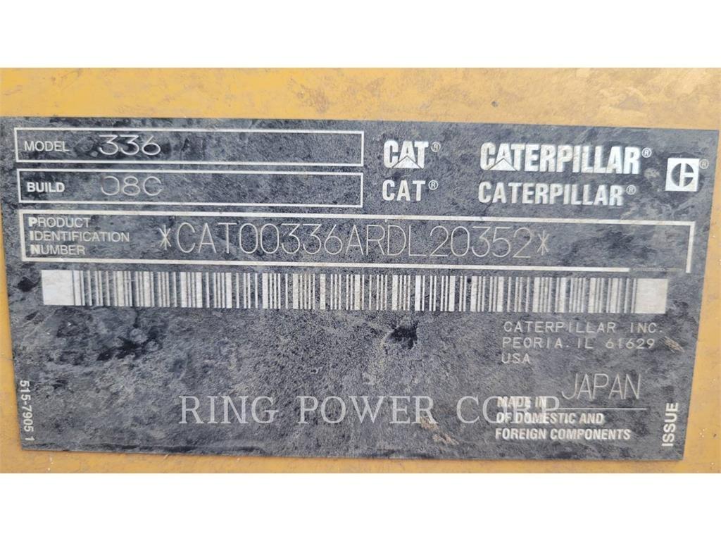 CAT 336HYDTHUM Telakaivukoneet
