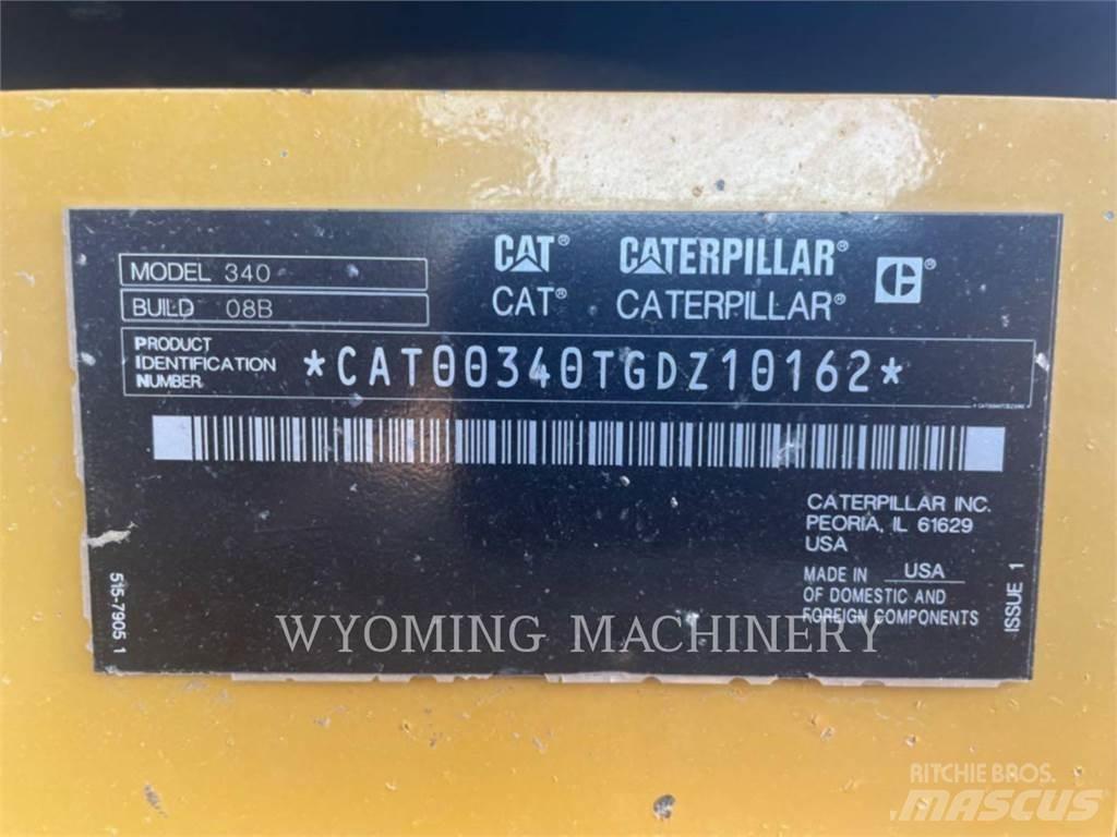CAT 340 Telakaivukoneet