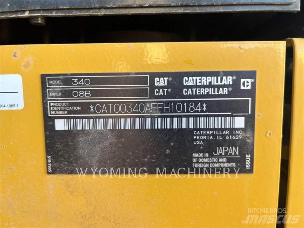 CAT 340 Telakaivukoneet