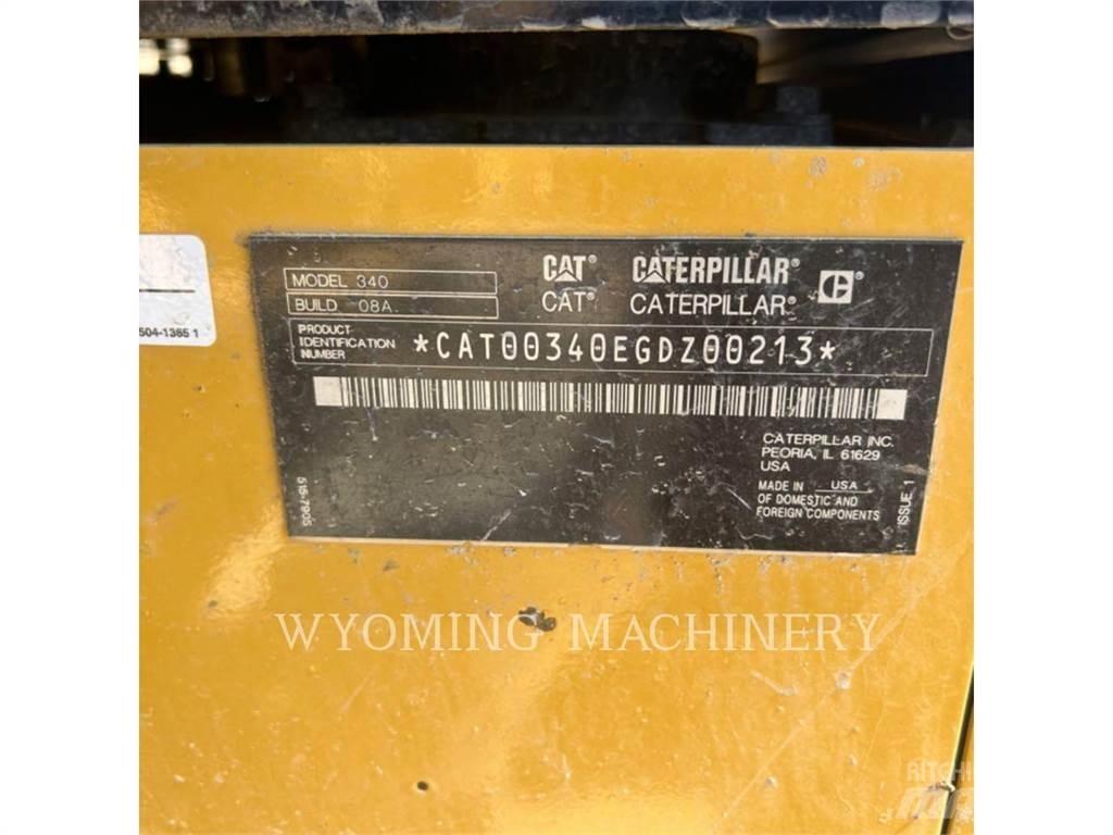 CAT 340 Telakaivukoneet
