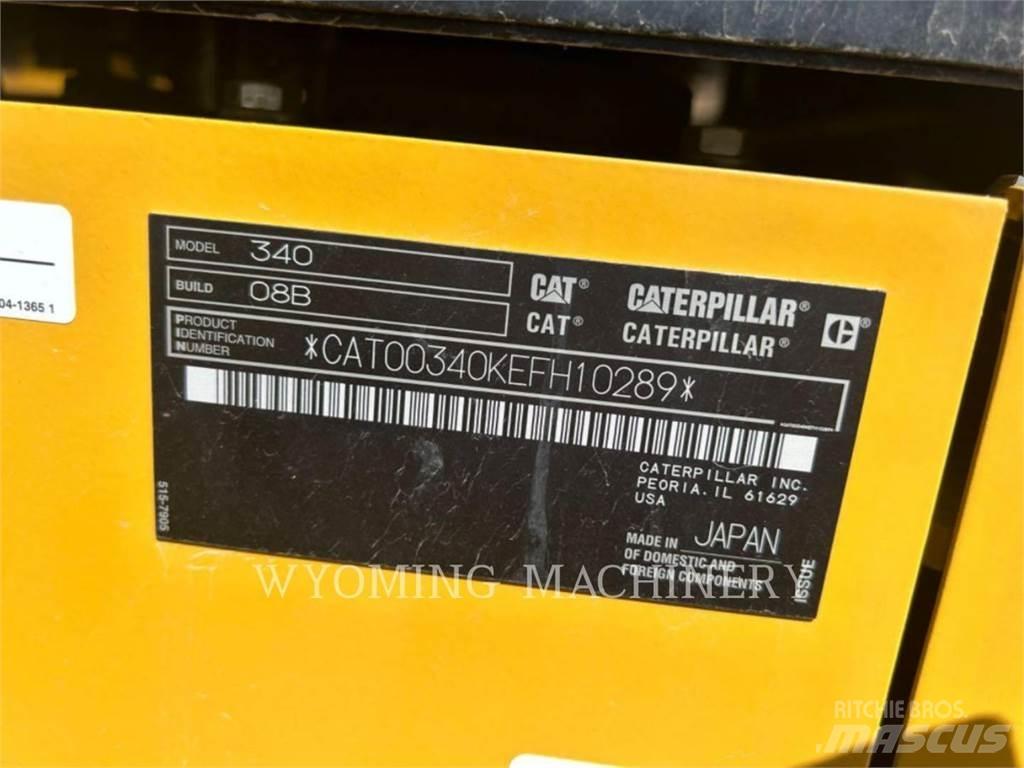CAT 340 Telaketjupuskutraktorit