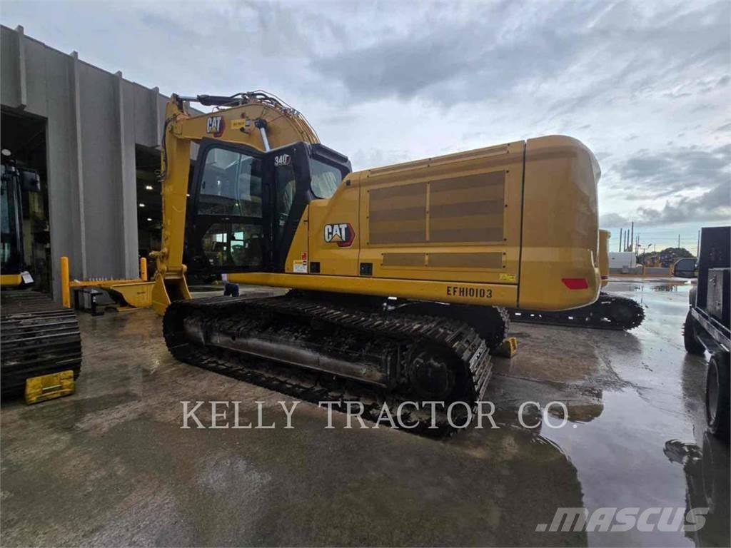 CAT 340 Telakaivukoneet