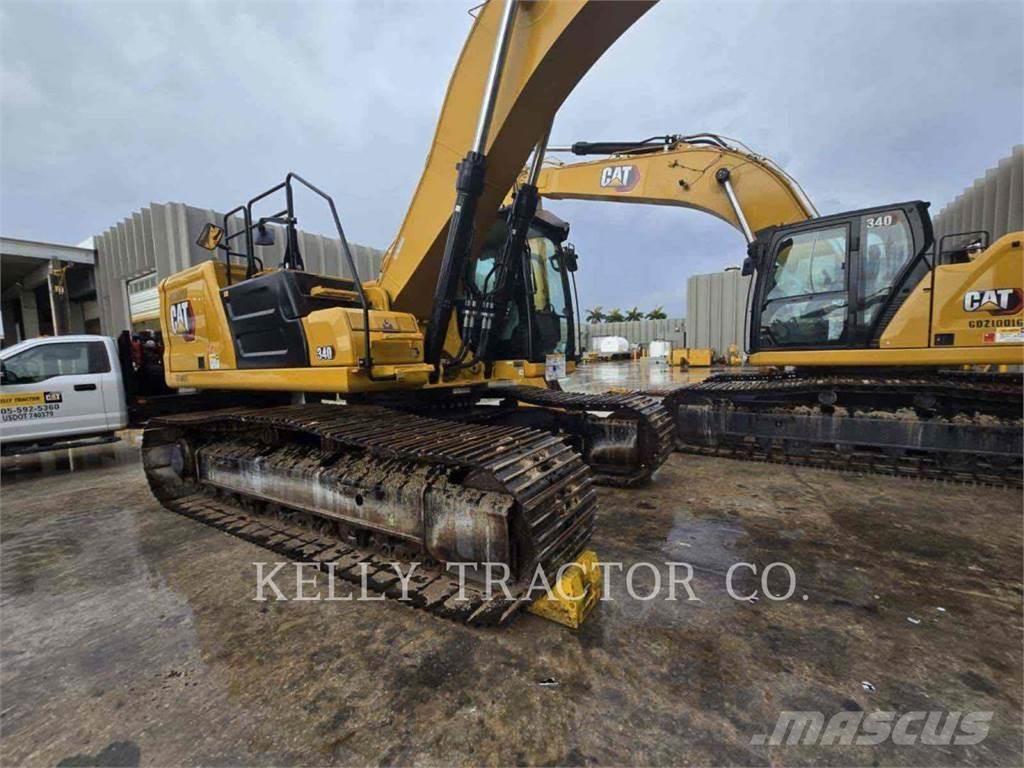 CAT 340 Telakaivukoneet
