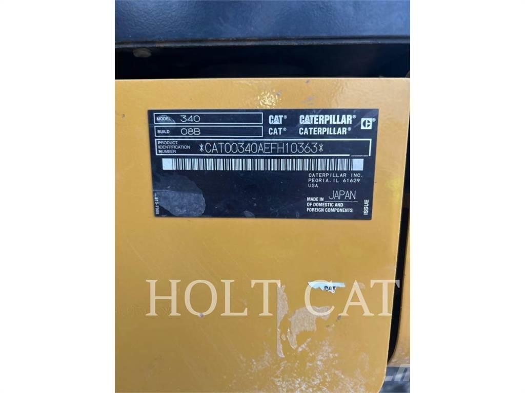 CAT 340 10 TC Telakaivukoneet