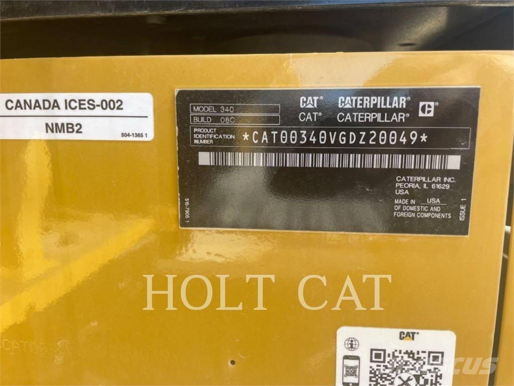 CAT 340 10 TC Telakaivukoneet