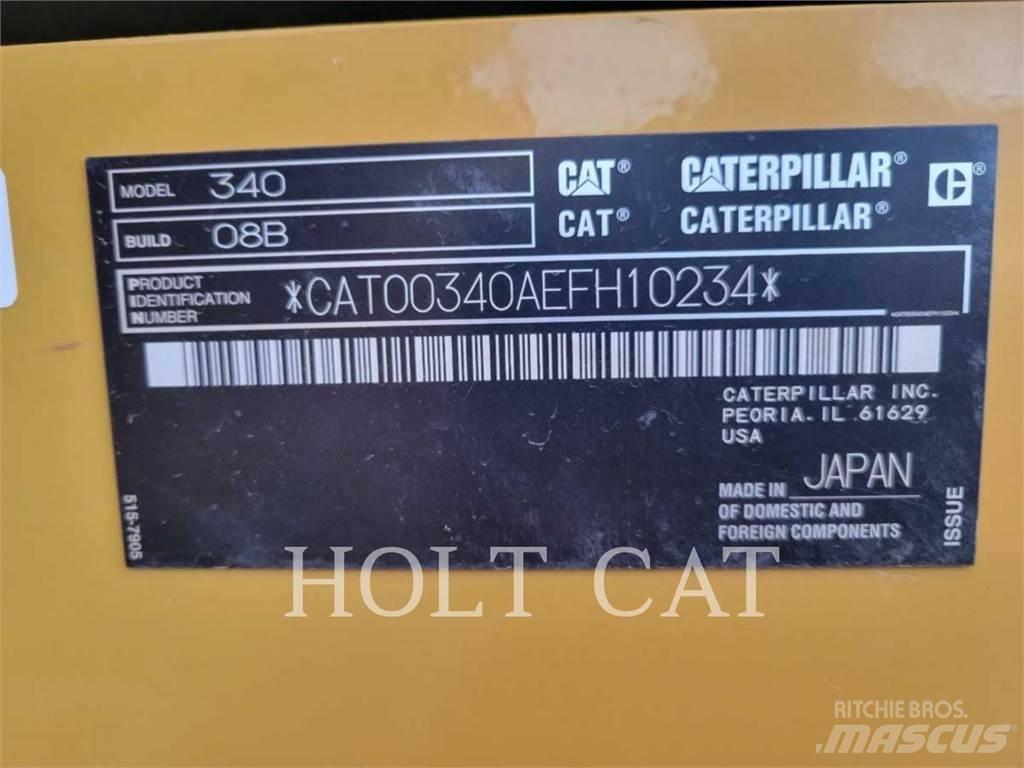 CAT 340 12 TC Telakaivukoneet