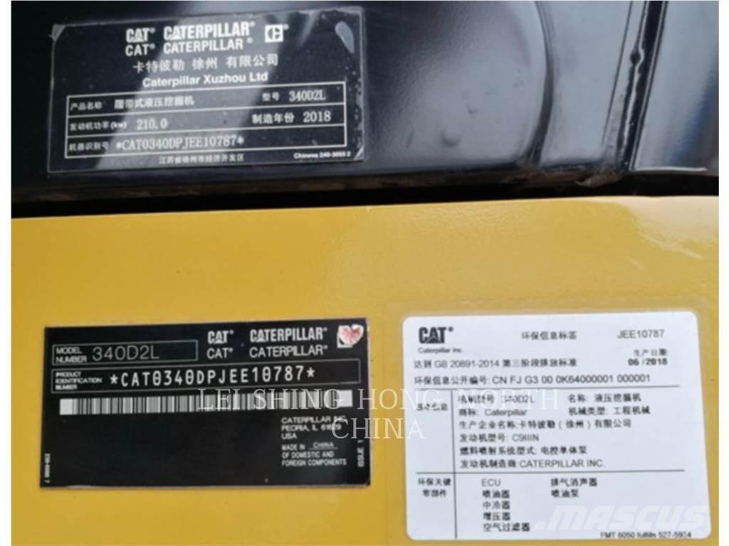CAT 340D2L Telakaivukoneet
