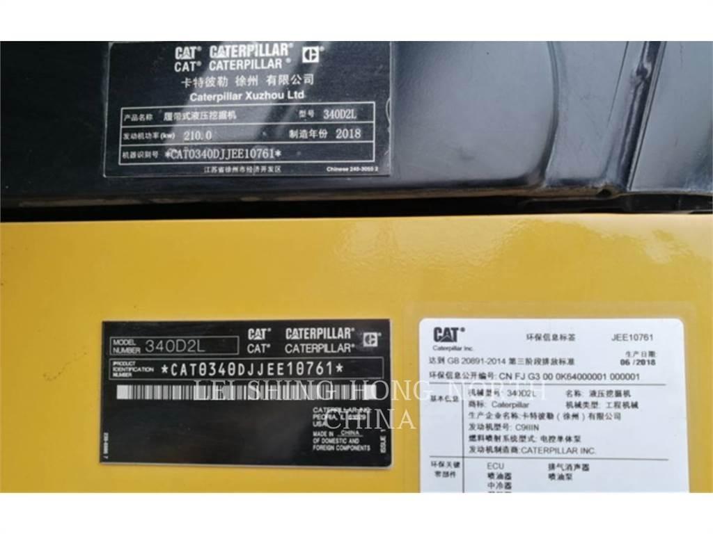 CAT 340D2L Telakaivukoneet