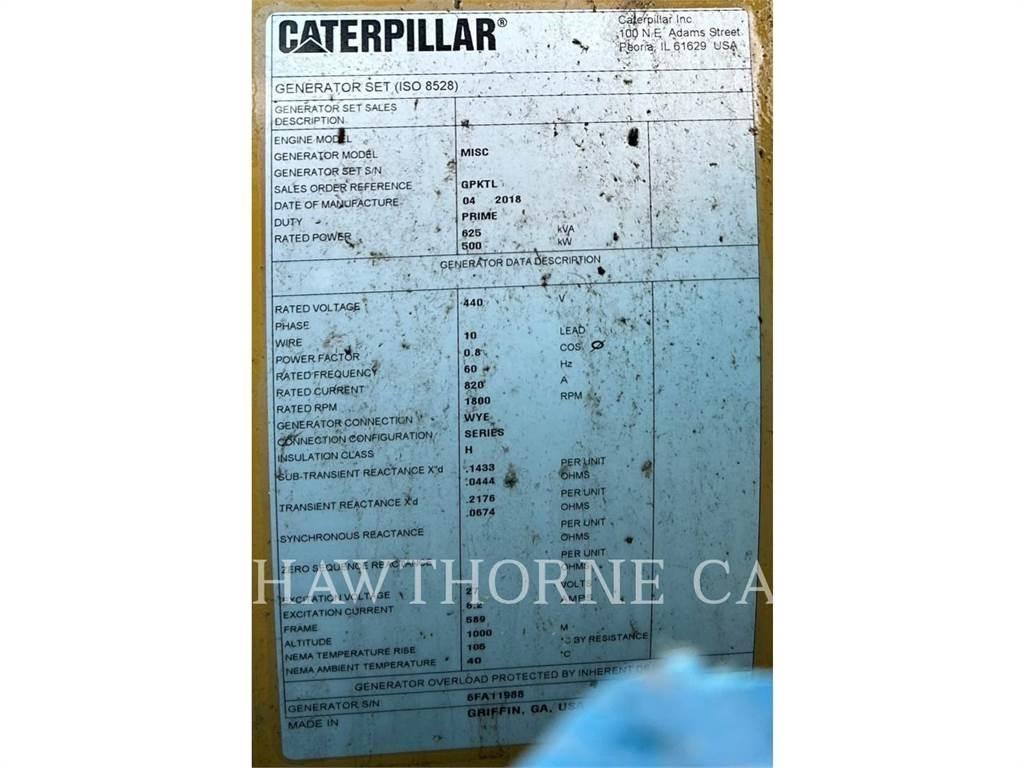 CAT 3412 Dieselgeneraattorit