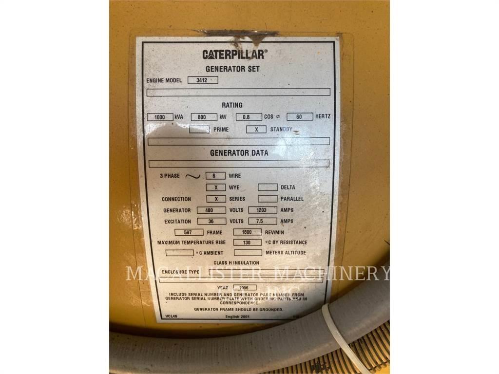 CAT 3412C Dieselgeneraattorit