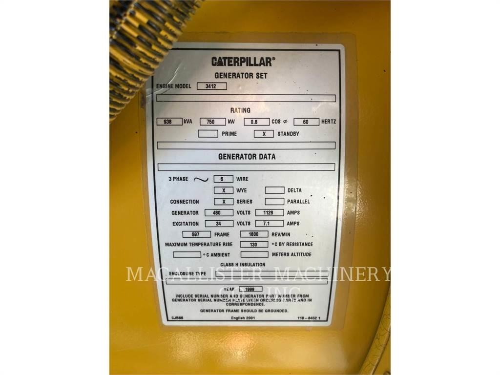 CAT 3412C Dieselgeneraattorit