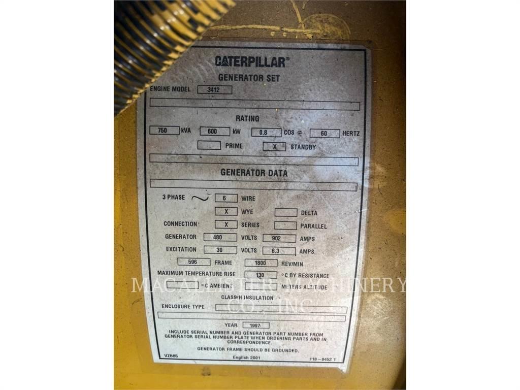 CAT 3412C Dieselgeneraattorit