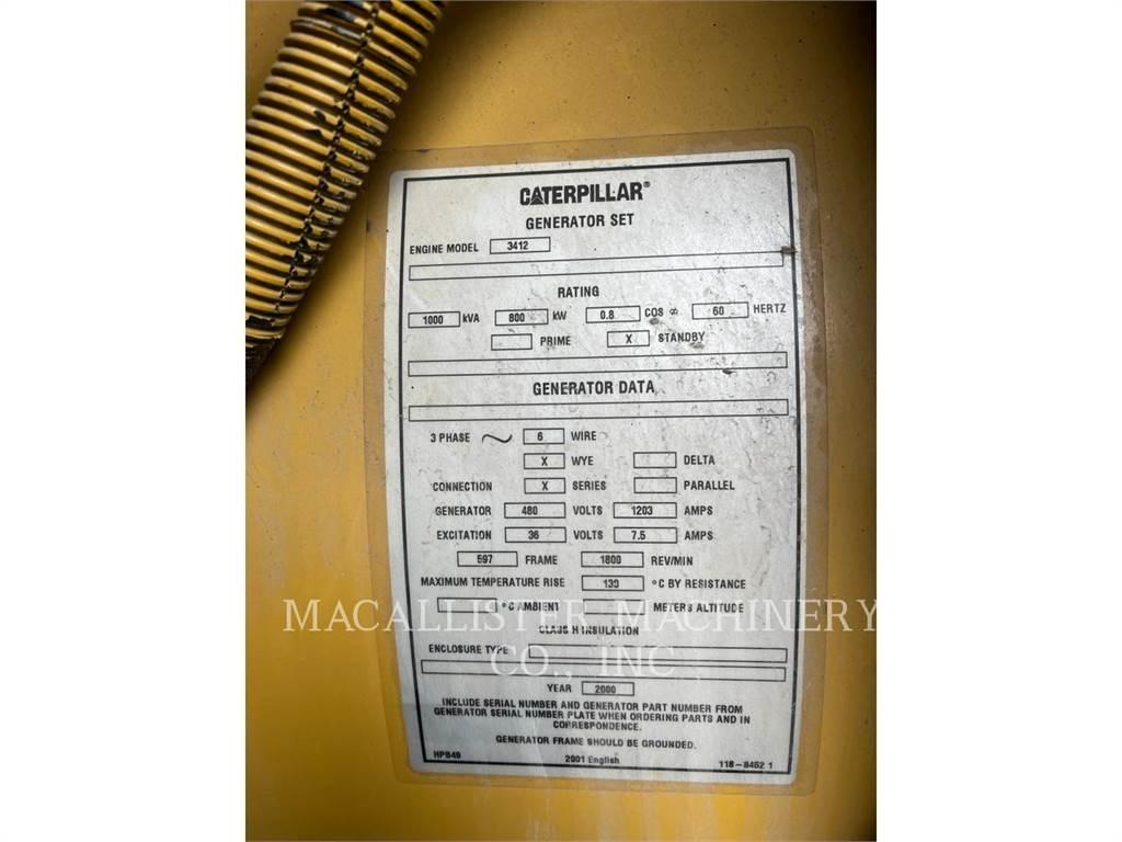 CAT 3412C Dieselgeneraattorit