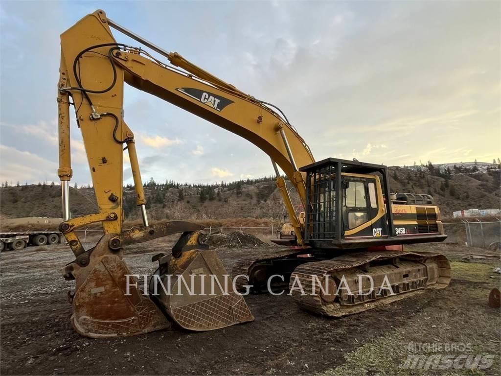 CAT 345B Telakaivukoneet