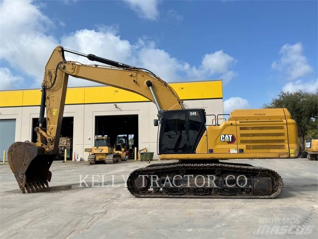 CAT 349 Telakaivukoneet
