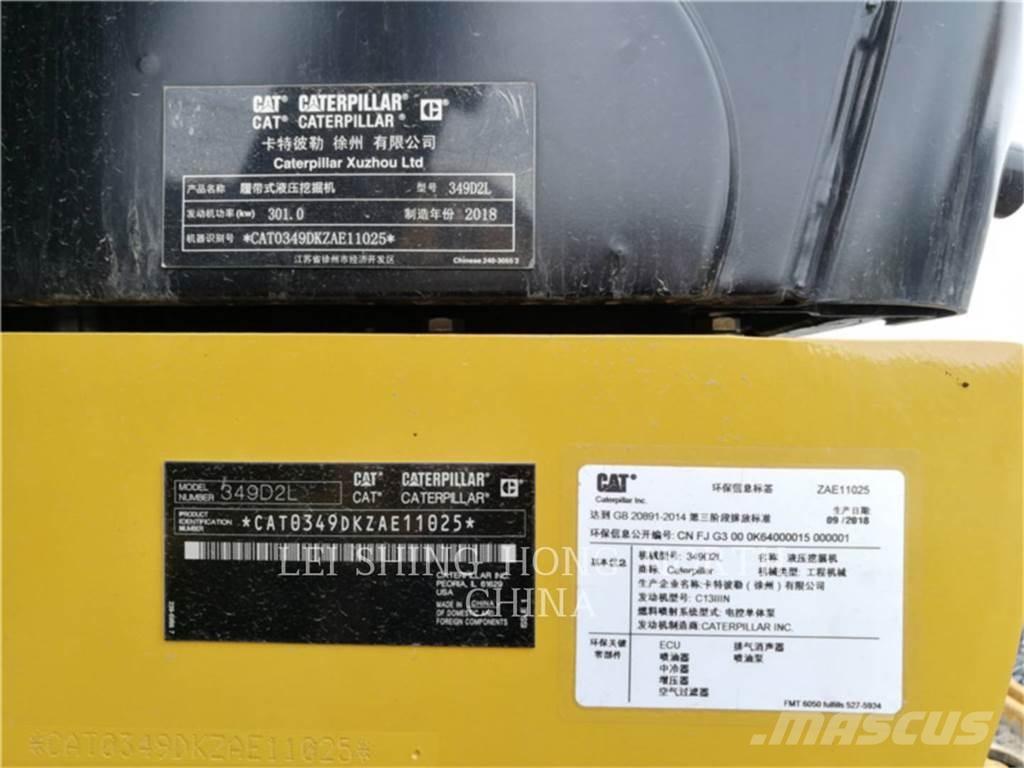 CAT 349 D2 L Telakaivukoneet