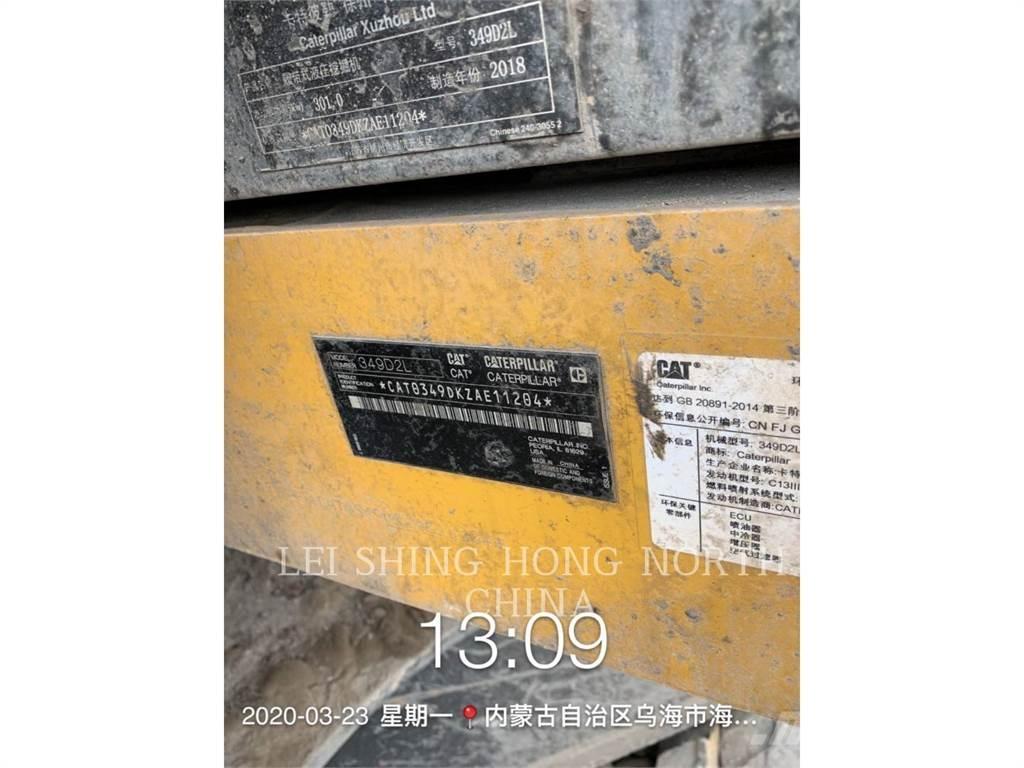 CAT 349 D2 L Telakaivukoneet