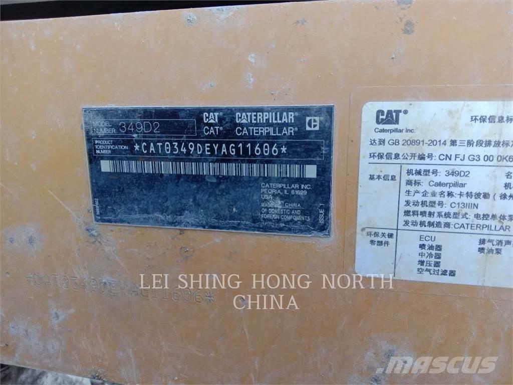 CAT 349D2 Telakaivukoneet