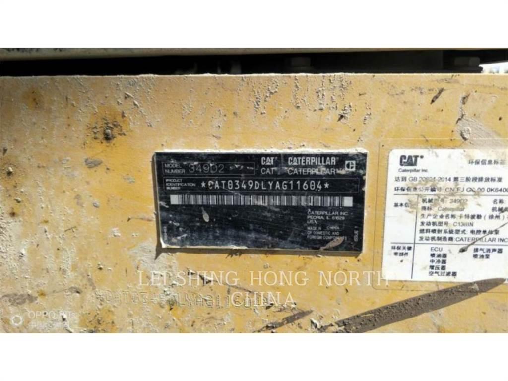 CAT 349D2 Telakaivukoneet