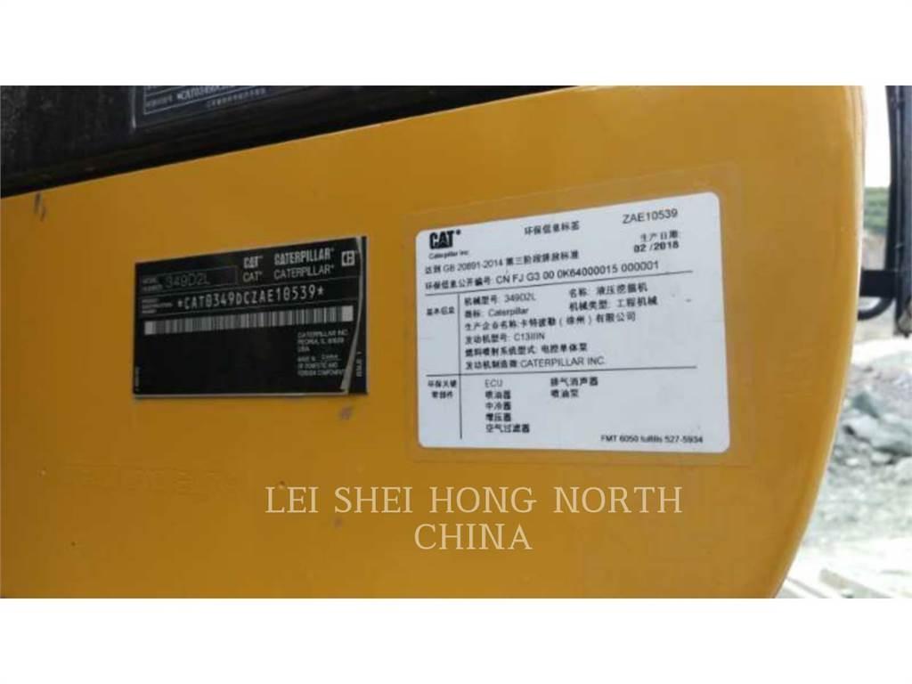 CAT 349D2L Telakaivukoneet