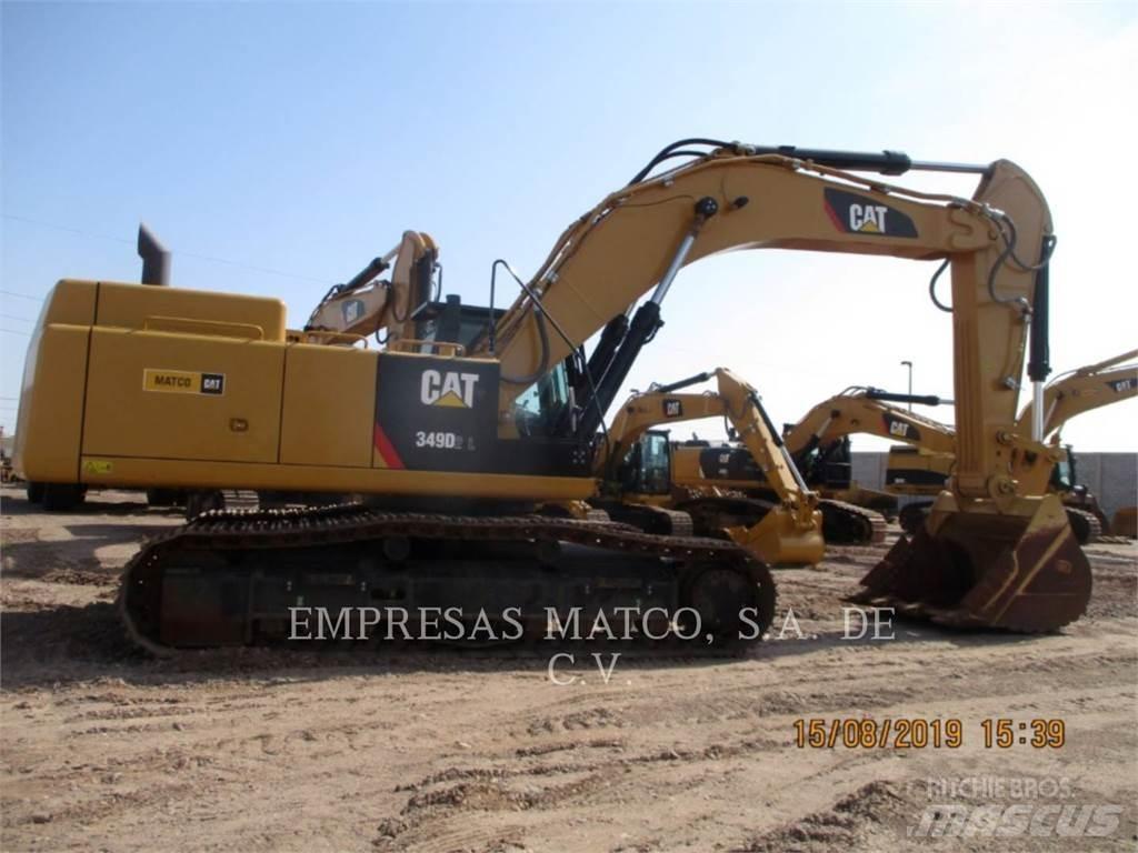 CAT 349D2L Telakaivukoneet