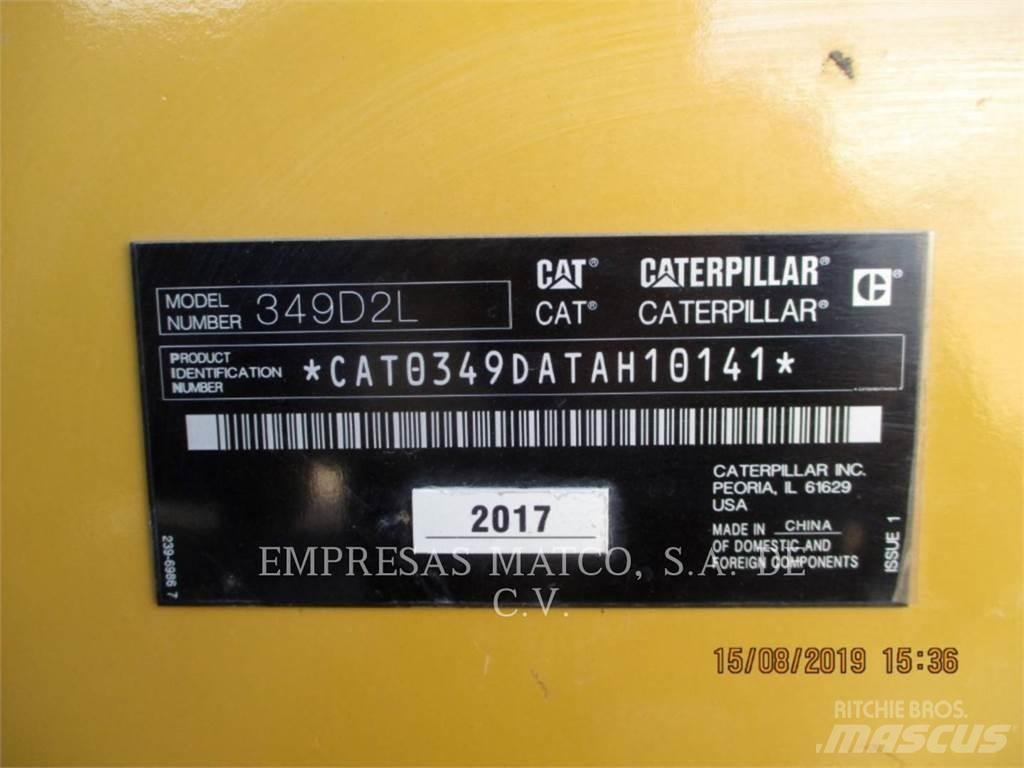 CAT 349D2L Telakaivukoneet