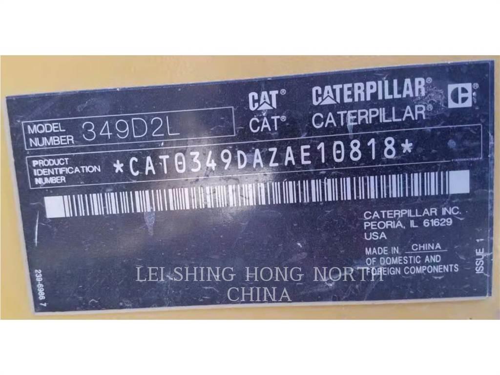 CAT 349D2L Telakaivukoneet