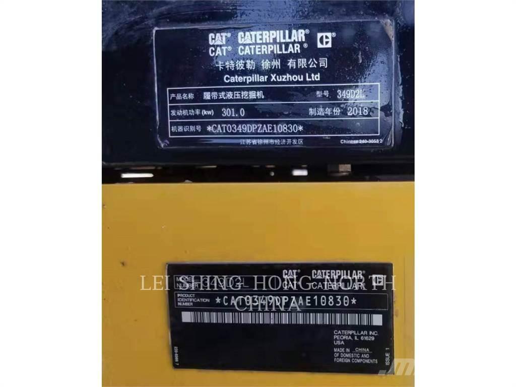 CAT 349D2L Telakaivukoneet