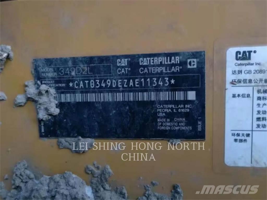 CAT 349D2L Telakaivukoneet