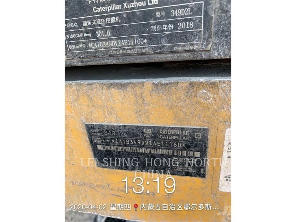 CAT 349D2L Telakaivukoneet
