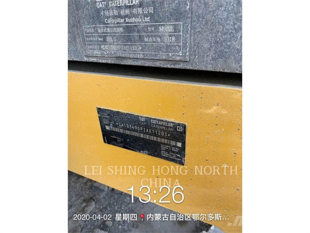CAT 349D2L Telakaivukoneet