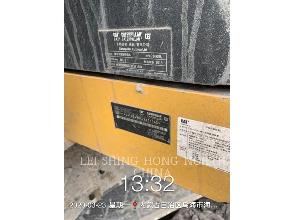 CAT 349D2L Telakaivukoneet